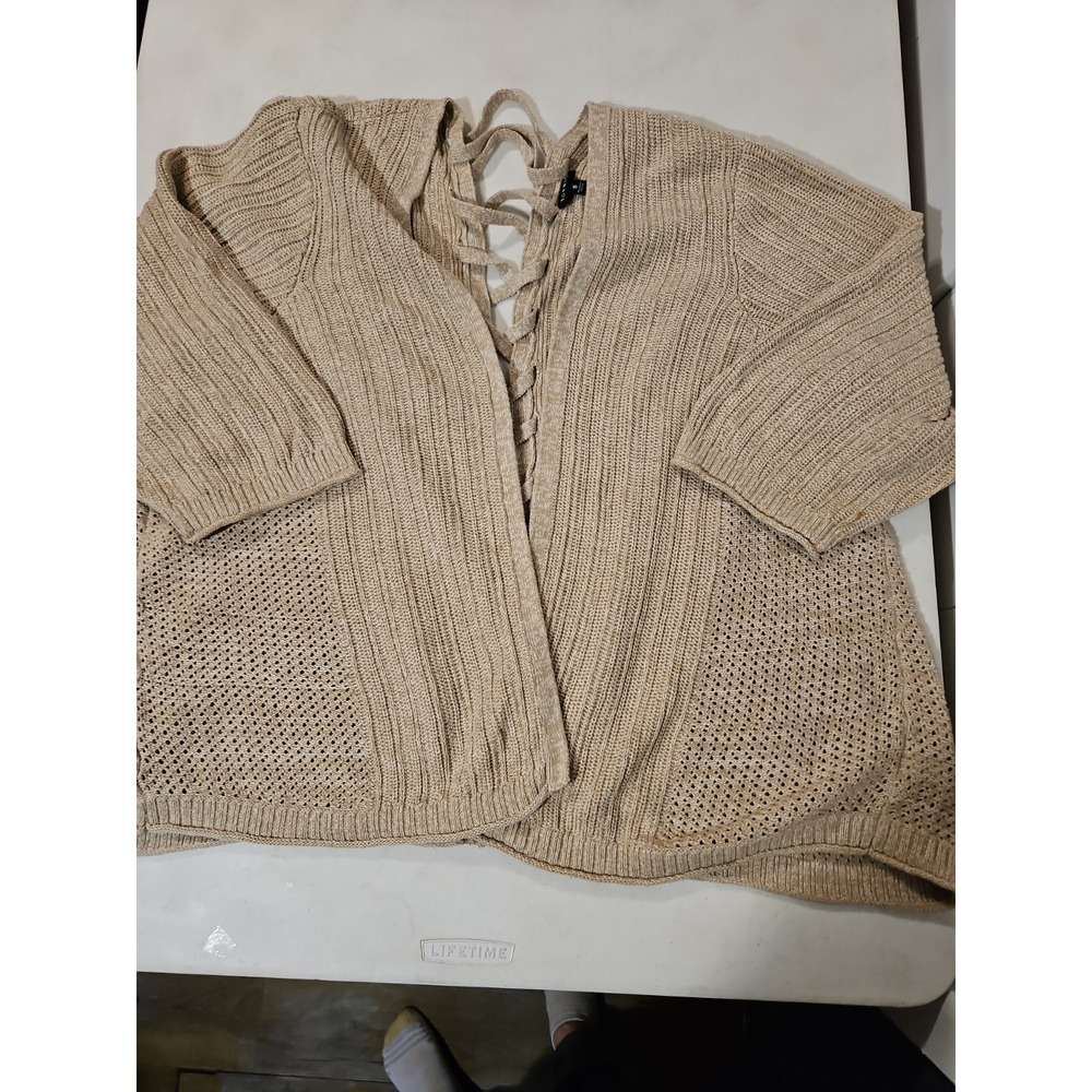 Torrid Open Front Cardigan Sweater Womens 5 Knit Lightweight Comfy Soft (778